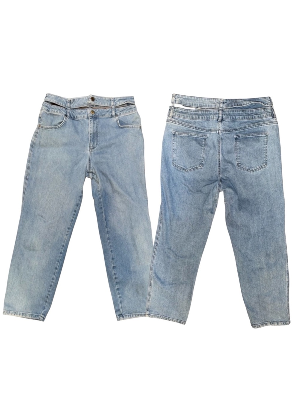 ASOS Light Blue Straight Leg Jeans